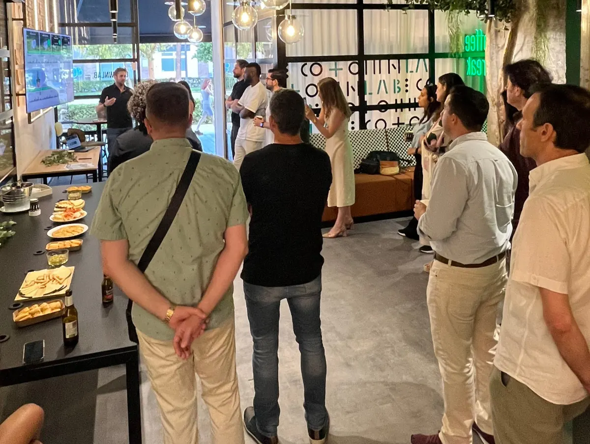 At the Valencia meetup